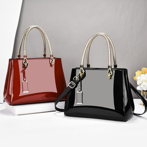 Smooth <strong>Handbags</strong> for Women Faux Leather Hand Bags for Women Luxury Designer Blue Black <strong>Red</strong> Pink Beige Trend 2026 Ladies Hand Bag - Product Image 3