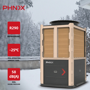Pompe à chaleur air-eau minimaliste à soufflerie unique basse température, entièrement à courant continu (DC Inverter) pour chauffage au sol domestique - Product Image 2