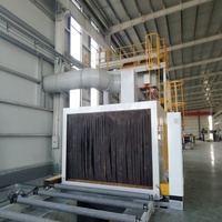 Machine de sablage à convoyeur à rouleaux traversant Q69 pour structures en acier et poutres en H, ligne automatique d'élimination de la rouille Sa 2.5 (CE)