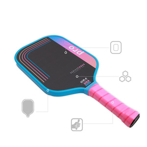 Proton loạt ba-dự án Flamingo hiệu suất mật độ cao bọt + polypropylene tổ ong T700 sợi carbon pickleball mái chèo - Product Image 5