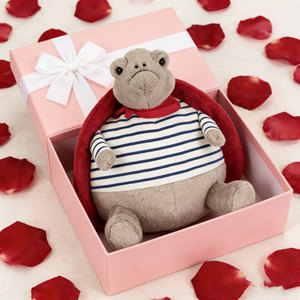 [¡OFERTA!], Jellycat, 26.ª Edición, Peluche de Tortuga Romántica de San Valentín de 28 cm, Regalo para Parejas, Animal de Peluche con Temática de Corazón - Product Image 2