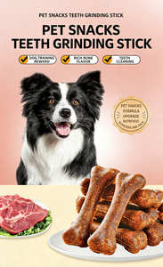 Friandises pour chiens : Os à mâcher durables de 8,5 g par bâtonnet, supplément nutritif en calcium, pour l'entraînement et l'interaction - Product Image 6