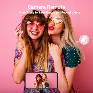Control Remoto Bluetooth para Selfies con Anillo Magnético para Pasar Páginas de Kindle y Controlar la Desplazación de <span class=keywords><strong>Videos</strong></span> en TikTok - Product Image 6