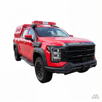 Camion de pompiers Foton 4x4 Diesel |   Nouveau véhicule compact de lutte contre les incendies pour les communautés, les garages souterrains et les forêts