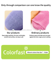 Chaussettes basses en tricot pour femmes, invisibles, antidérapantes, avec logo personnalisé, en coton, compression, pour barre, trampoline, pilates, yoga