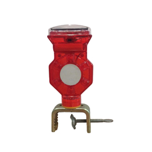 Luce di Segnalazione d'Emergenza Lampeggiante, Batteria Ricaricabile 2*1.2V, Dimensioni 21*9cm, Luce di Avvertimento per Barriere Stradali per la Sicurezza alla Guida - Product Image 2