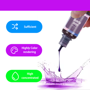 Juego de tintes líquidos DLD para hacer velas para Suqishy Jel para cera de gelatina | 36 colores vibrantes 10 ml/botella de larga duración - Product Image 3