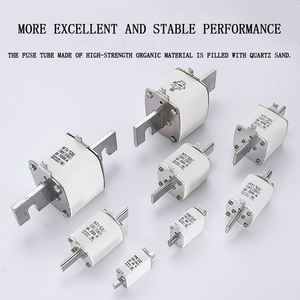 Fusible basse tension NT00/NT1/NT2, noyau fusible en céramique, fusible à lame 63A100A125A - Product Image 4