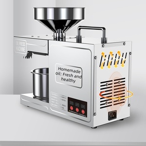 Extracteur <span class=keywords><strong>d</strong></span>'<span class=keywords><strong>huile</strong></span> automatique à vis en acier inoxydable à économie <span class=keywords><strong>d</strong></span>'énergie pour <span class=keywords><strong>huile</strong></span> <span class=keywords><strong>d</strong></span>'<span class=keywords><strong>olive</strong></span>, capacité de 3-6 kg/h, faible bruit et longue durée de vie - Product Image 2