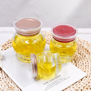 Pot en verre miniature <span class=keywords><strong>de</strong></span> 60 ml, 75 ml, 110 ml, 200 ml, 400 ml avec couvercle métallique pour pudding, yaourt, <span class=keywords><strong>caviar</strong></span>, gelée <span class=keywords><strong>de</strong></span> <span class=keywords><strong>vanille</strong></span>, confiture, miel et épices - Product Image 6