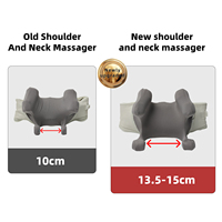 Appareil de massage intelligent sans fil pour le cou, le dos et les épaules Healthpal, pour soulager les douleurs aux épaules