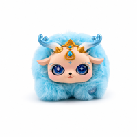 Robot éducatif IA en peluche en forme de chat avec contrôle par application en temps réel pour garçons de 2 à 14 ans et plus, cadeau de Noël (rembourrage en polyester et coton PP)