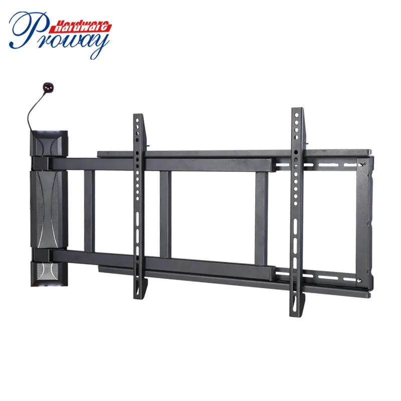 Afstandsbediening Elektrische Tv Wall Mount, past Voor 50 "55" 60 "65" Led Lcd-scherm Gemotoriseerde Tv Beugels/