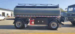 Corps de réservoir de carburant de 20kl avec 3-7 compartiments SKD pour l'eau méthanol, l'<span class=keywords><strong>alcool</strong></span> méthylique, l'huile, le <span class=keywords><strong>jet</strong></span> diesel A-1 le transport d'acide camion-citerne) - Product Image 4