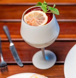 パーソナライズ14oz/414mlビンテージ赤ワイングラスカスタムカラーステンレス鋼ゴブレット - Product Image 6