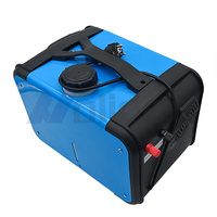 Mini climatiseur intelligent tout-en-un pour camping-car, chauffage portable 5KW avec télécommande, double alimentation 12V/24V/220V pour caravane, fourgon