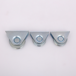 Porte coulissante extérieure universelle de 60mm, porte coulissante en métal avec rainure en U/V/Y <span class=keywords><strong>pour</strong></span> <span class=keywords><strong>rail</strong></span> de guidage en plomb - Product Image 6