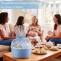 Panier de rangement en corde de coton tressée, multi-usages, pour jouets d'enfants, couches, collations, emballage cadeau