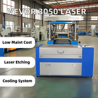 Vevor Chine usine prix de gros 3050 co2 laser timbre faisant la machine 50w 40w laser machine de découpe