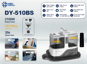 Aspiradora Eléctrica Portátil OEM/ODM para Uso en Seco y Húmedo, para Sofás, Alfombras, Tapicería, Lavado de Telas, Uso Doméstico con Vapor - Product Image 4