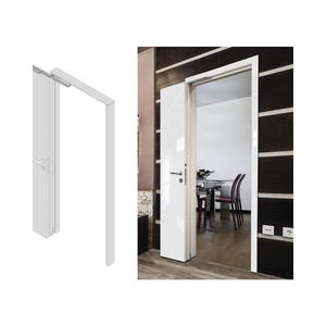 مفصلة غير مرئية حديثة من الفولاذ المقاوم للصدأ بزاوية 180 درجة من EPFGROGE لأبواب منزلقة في المطبخ وغرفة الطعام - Product Image 2