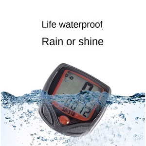 Wholesale Bicycle Stopwatch Cable Timer Lcd Waterproof Mountain Road Bike <strong>Computer</strong> Riding Stopwatch Equipment Accessories - Product Image 2