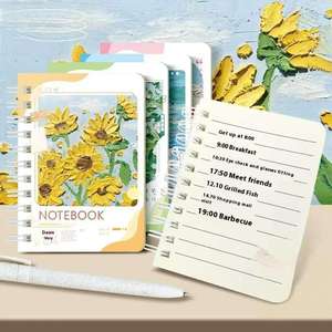 Libreta Pequeña A7, Mini Libreta de Bolsillo, Libreta Espiral Portátil para <span class=keywords><strong>Estudiantes</strong></span>, Notas Escritas a Mano, Registro de Palabras, Tamaño Pequeño - Product Image 4