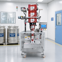 Machine d'emballage verticale de poudre avec remplisseur à vis sans fin pour l'emballage de poudre dans les sachets en aluminium, pour usine et atelier