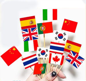 Tự Nhiên Bằng Gỗ Tăm Tăm Dùng Một Lần 500/1000/2000 Đếm Vòng Phẳng Lời Khuyên Cho Đảng BBQ Cocktail Thực Phẩm Chọn - Product Image 6