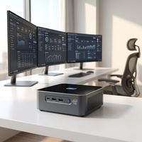 Gaming Mini PC Intel Core I9 13900HK High Performance Desktop Computer Support DDR5 64GB WiFi 6E 4K Triple Display Mini Server