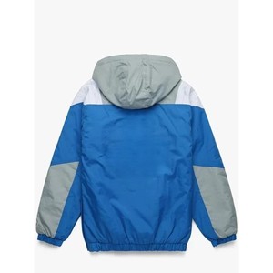 เสื้อแจ็คเก็ตมีฮู้ดผู้ชาย สีสันตัดกัน ทรงนักแข่ง ซิป ¼  แบบสปอร์ต กันลม เหมาะสำหรับใส่ในฤดูใบไม้ร่วง - Product Image 2