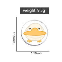 Spedizione Diretta di Badge Rotondi Personalizzati Stampati, Spille Personalizzate con Cartoni Animati, Citazioni Ispiratrici, Figure di Animali e Piante