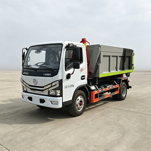 รถบรรทุกขยะแบบยกติดตั้งได้ Dongfeng Dolica ขนาด 8 คิวบิกเมตร พร้อมกระบะแบบ Roll-on/Roll-off สำหรับงานเทศบาล ลดราคาพิเศษ - Product Image 5