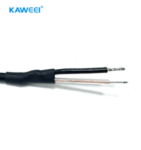 Aangepaste BNC vrouwelijke bulkhead connector pigtail kabel 2-pins open eind RF coaxiale draadboom assemblage - Product Image 4