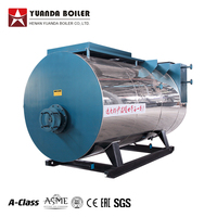 Caldera de Vapor de 2 Toneladas a Gas LPG/Diésel para Depilación y Esterilización en Mataderos