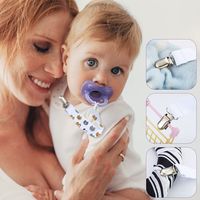 Attaches-sucettes personnalisables Qualisub vierges pour sublimation – Attaches-sucettes pour bébé à imprimer sur mesure