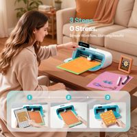 Plotter de Corte Likcut S41, Cortadora de Vinilo con Pantalla Inteligente y Flujo de Trabajo Inalámbrico Estable para Manualidades