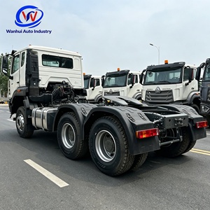 Tractocamión HOWO NX 6x4 <span class=keywords><strong>de</strong></span> Carga Pesada, 430HP, Eje Trasero <span class=keywords><strong>de</strong></span> 50-70 Toneladas <span class=keywords><strong>de</strong></span> Tracción para Transporte <span class=keywords><strong>de</strong></span> Carbón, Minerales y Contenedores en Puertos - Product Image 4