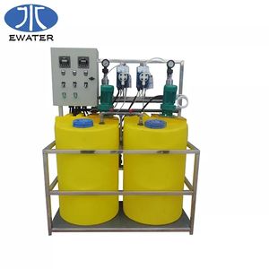 Sistema de tratamiento de agua de cloro líquido químico automático de fábrica PAC <span class=keywords><strong>PAM</strong></span> Dosificación 220V Bomba Recipiente a presión PLC Garantía de 1 año - Product Image 3