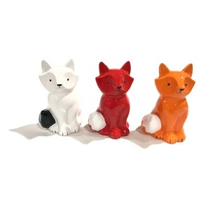 <span class=keywords><strong>Tirelire</strong></span> en céramique personnalisée créative avec de grands yeux, charmante, en forme de chat, de perroquet, de <span class=keywords><strong>renard</strong></span>, décoration de bureau - Product Image 2