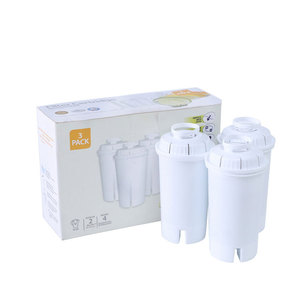 Cartouches de filtre à eau de remplacement en charbon actif de haute qualité, design classique pour pichet, pour usage domestique - Product Image 1