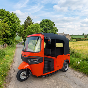 Triciclo Eléctrico de Pasajeros con Cabina Cerrada, 3 Asientos, Batería de Litio, para <span class=keywords><strong>Taxi</strong></span> Urbano y Transporte Público - Product Image 1