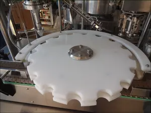 Automatische Pulver fläschchen füllung Stopfen Versch ließ maschine Biologicals Pulver gewürz 2ml-200ml Abfüll maschine