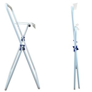 Folding Floor Roll Holder 41x41x78 Cm Industrial <b>Paper</b> Dispenser With Butterfly Lock For <b>Kitchen</b> Storage - Product Image 3