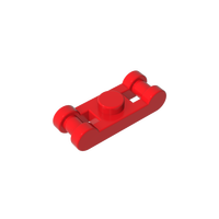 Gobricks GDS-90168 Pièces de construction en plastique ABS à l'échelle 1:8, plaque spéciale 1x1 avec poignée sur 2 extrémités, référence 78257