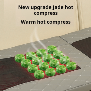 Almohada de masaje de vibración de calefacción de presión de aire portátil rodillo eléctrico sofá de cuerpo completo cojín de masaje de cuello y espalda - Product Image 3