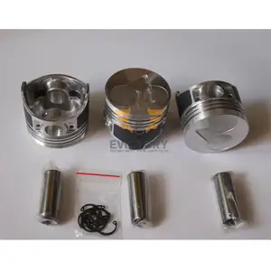 Untuk suku cadang Kubota overhaling D1105 piston kebesaran dan cincin piston + 0.50mm