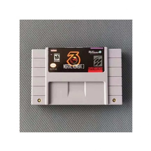 Ultimate Mortal Kombat 3 Version USA Cartouche de jeu vidéo d'action 16 bits pour SNES - Product Image 1