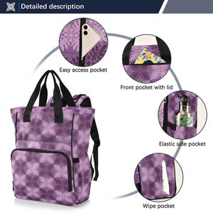 <span class=keywords><strong>Sac</strong></span> <span class=keywords><strong>à</strong></span> langer personnalisé avec imprimé feuilles d'Ulu hawaïennes, <span class=keywords><strong>sac</strong></span> <span class=keywords><strong>à</strong></span> <span class=keywords><strong>dos</strong></span> de voyage pour femme, <span class=keywords><strong>sac</strong></span> <span class=keywords><strong>à</strong></span> langer pour bébé, <span class=keywords><strong>sac</strong></span> <span class=keywords><strong>à</strong></span> <span class=keywords><strong>dos</strong></span> de maternité pour <span class=keywords><strong>maman</strong></span> - Product Image 3