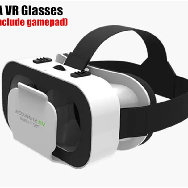 Nieuwe Collectie Originele Vr Virtual Reality 3D Glazen Doos Stereo Vr Google Kartonnen Headset Helm Voor Ios Android Smartphone